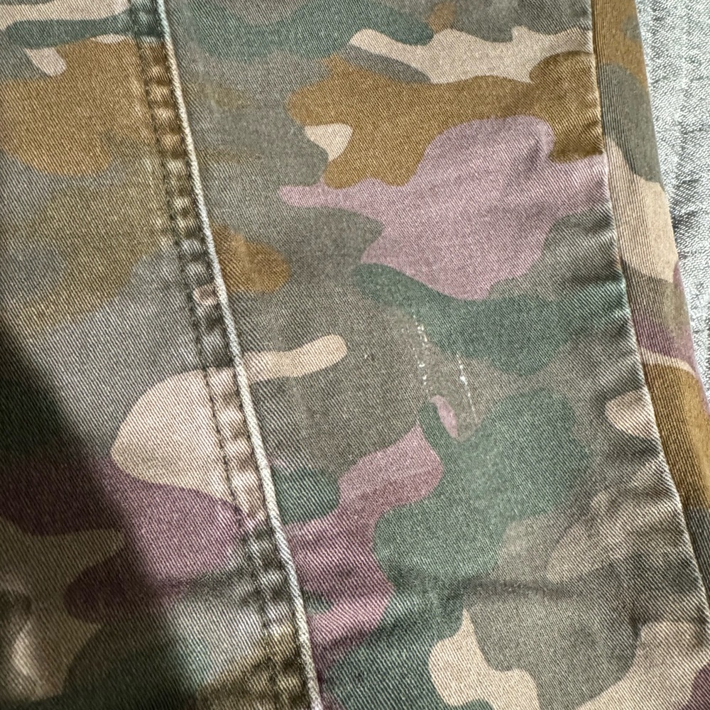 Anthropologie Camouflage High-Waisted Skinny Jeans size 32 - Picture 6 of 7